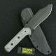 Couteau De Survie Tops Black Rhino Lame Carbone 1095 Manche Micarta Tops Knives Made In USA TP101 - Livraison Gratuite