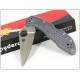 Couteau Spyderco Delica Gray handles Acier VG-10 Manche FRN Made In Japan SC11FPGY - Livraison Gratuite 