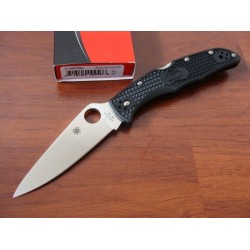 Couteau Spyderco Endura Flat Ground Acier VG-10 Manche FRN Made In Japan SC10FPBK - Livraison Gratuite