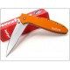 Couteau Kershaw Leek Orange A/O Lame Acier 14C28N Manche Alu 6061-T6 Made In USA KS1660OR - Livraison Gratuite