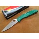 Couteau Spyderco Endura 4 Green Acier VG-10 Manche FRN Made In Japan SC10FPGR - Livraison Gratuite 