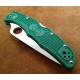 Couteau Spyderco Endura 4 Green Acier VG-10 Manche FRN Made In Japan SC10FPGR - Livraison Gratuite 