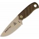 Couteau de Survie Tops Baja 3.0 Acier Carbone 1095 Manche Micarta Made In USA TPBAJA03 - Livraison Gratuite 