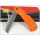 Couteau Spyderco Rescue 79mm Orange handles Lame Acier VG-10 Manche FRN Made In Japan SC45SOR - Livraison Gratuite