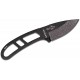 Couteau de Survie Esee Candiru Series Black Acier 1095 Made In USA Etui FRN ESCANB - Livraison Gratuite