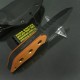 Couteau de Survie Tops Lil Roughneck Lame Acier 5160 Manche Micarta Etui Kydex Made In USA TPLRNK01 - Livraison Gratuite