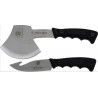 Set de 2 Pièces Hache & Couteau Smith&Wesson Bullseye Knife/Axe Combo Acier 440C Etui Cordura SW629 - Livraison Gratuite