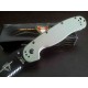 Couteau Ontario Rat 1 OD Green Acier AUS-8 Serrated Manche Nylon Linerlock ON8847OD - Livraison Gratuite