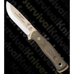 Couteau de Survie Tops B.O.B. Hunter Brothers of Bushcraft Acier 1095 Made In USA Manche Micarta TPBROSTAN - Livraison Gratuite