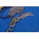 Lot de Couteaux 2 Karambit Mtech Modified Karambit Acier 440 Manche Paracorde Etui Kydex MT2020T - Livraison Gratuite