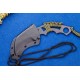 Lot de Couteaux 2 Karambit Mtech Modified Karambit Acier 440 Manche Paracorde Etui Kydex MT2020T - Livraison Gratuite