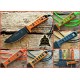 Couteau de Survie Tops Lite Trekker Survival 1095 Manche Micarta Firestarter TPTLT01T - Livraison Gratuite