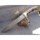 Couteau De Chasse Schrade Uncle Henry Bowie Acier 7Cr17MoV Manche Delrin SCH181UH - Livraison Gratuite